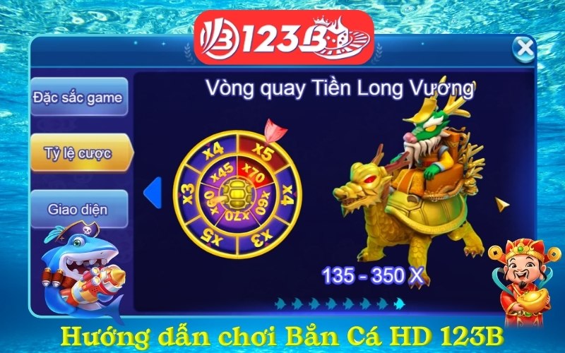 Hướng dẫn tham gia bắn cá HD 123B đơn giản, dễ thao tác