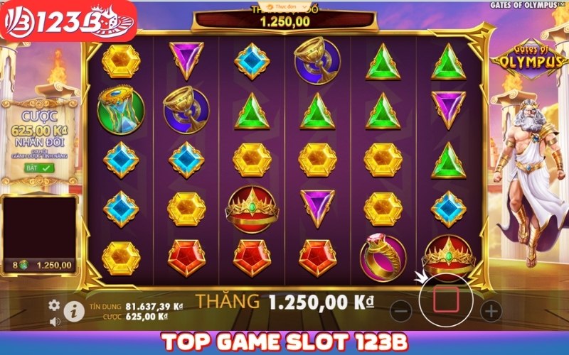 Top game slot 123B được yêu thích nhất – Nổ hũ liên tục, thưởng lớn