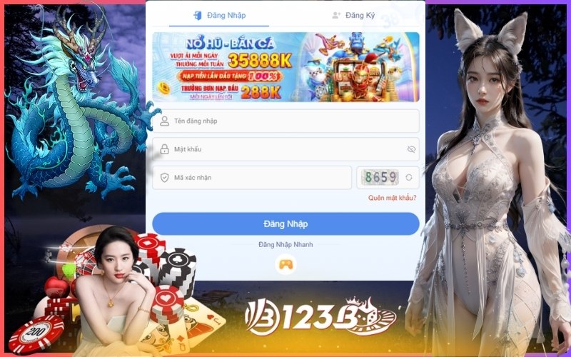 Đăng nhập 123b trên thiết bị di động – Website mobile & App nhanh chóng, an toàn