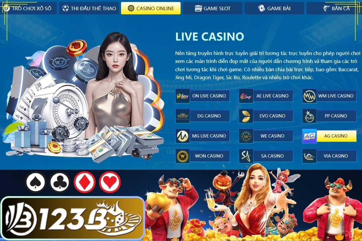 Hệ thống và dịch vụ vượt trội tại 123b – Giao diện hiện đại, bảo mật cao